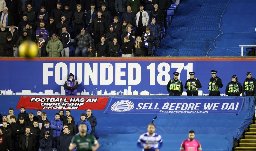 Reading fans have been protesting against owner Dai Yongge