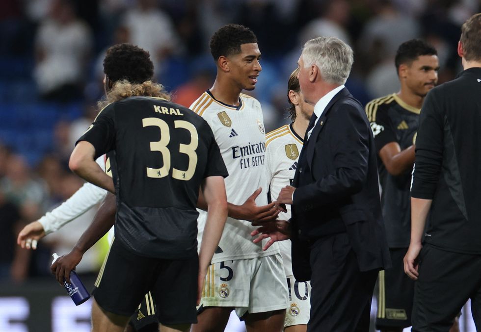 Real Madrid Carlo Ancelotti Jude Bellingham Union Berlin