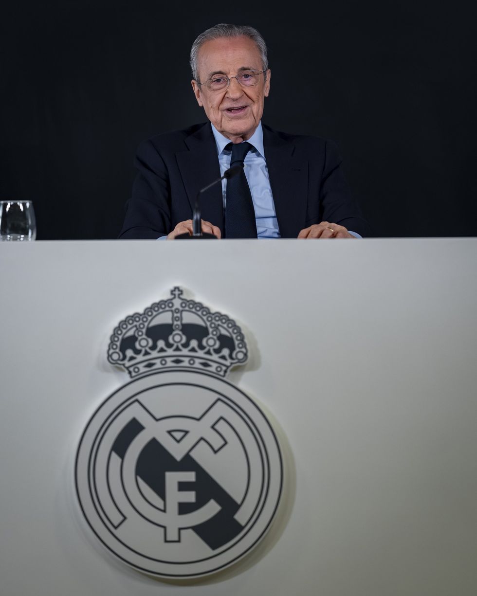 Real Madrid supremo Florentino Perez made the extraordinary remarks at a press conference on Tuesday