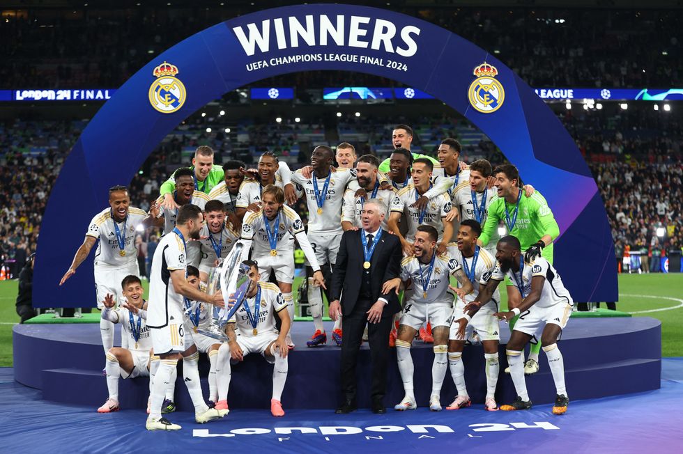 Real Madrid won a record-extending 15th Champions League title