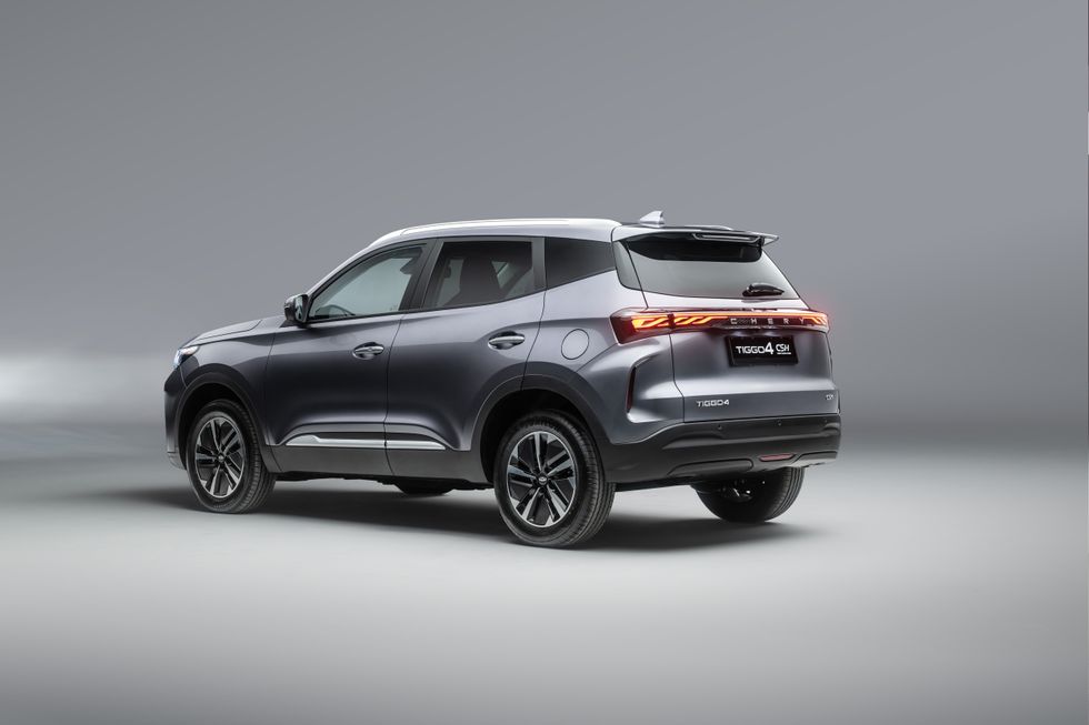 Rear of the Chery Tiggo 4 CSH