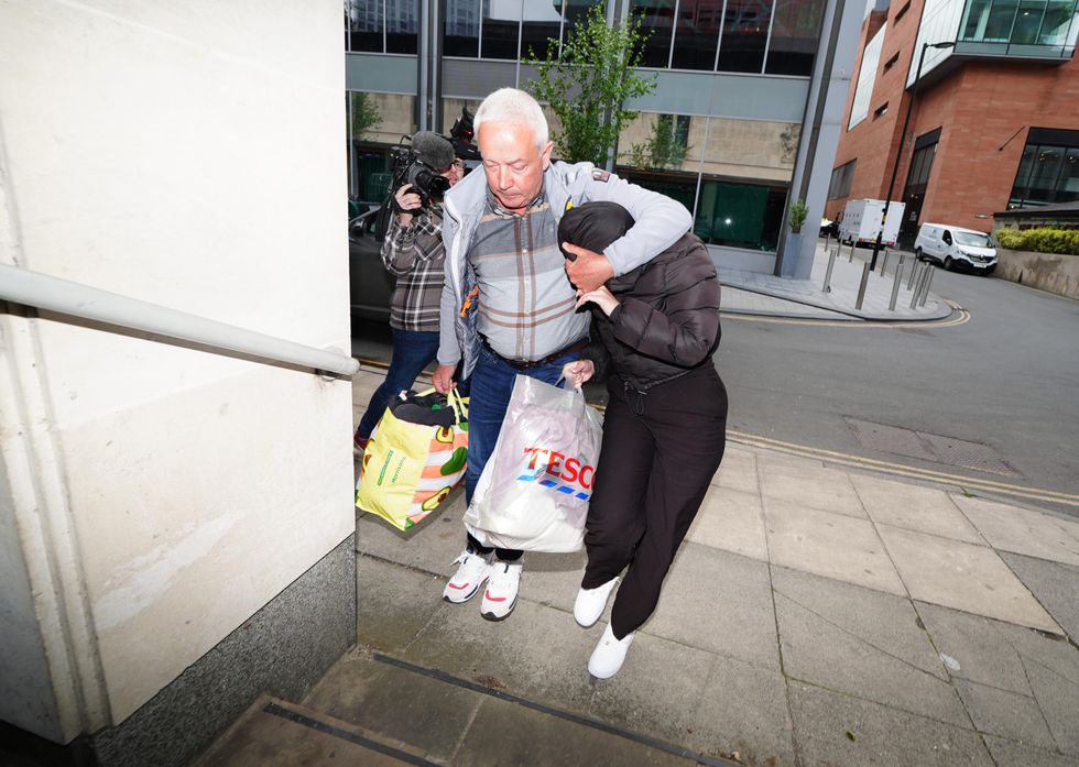 Rebecca Joynes, 30, arrives at Manchester Crown Court
