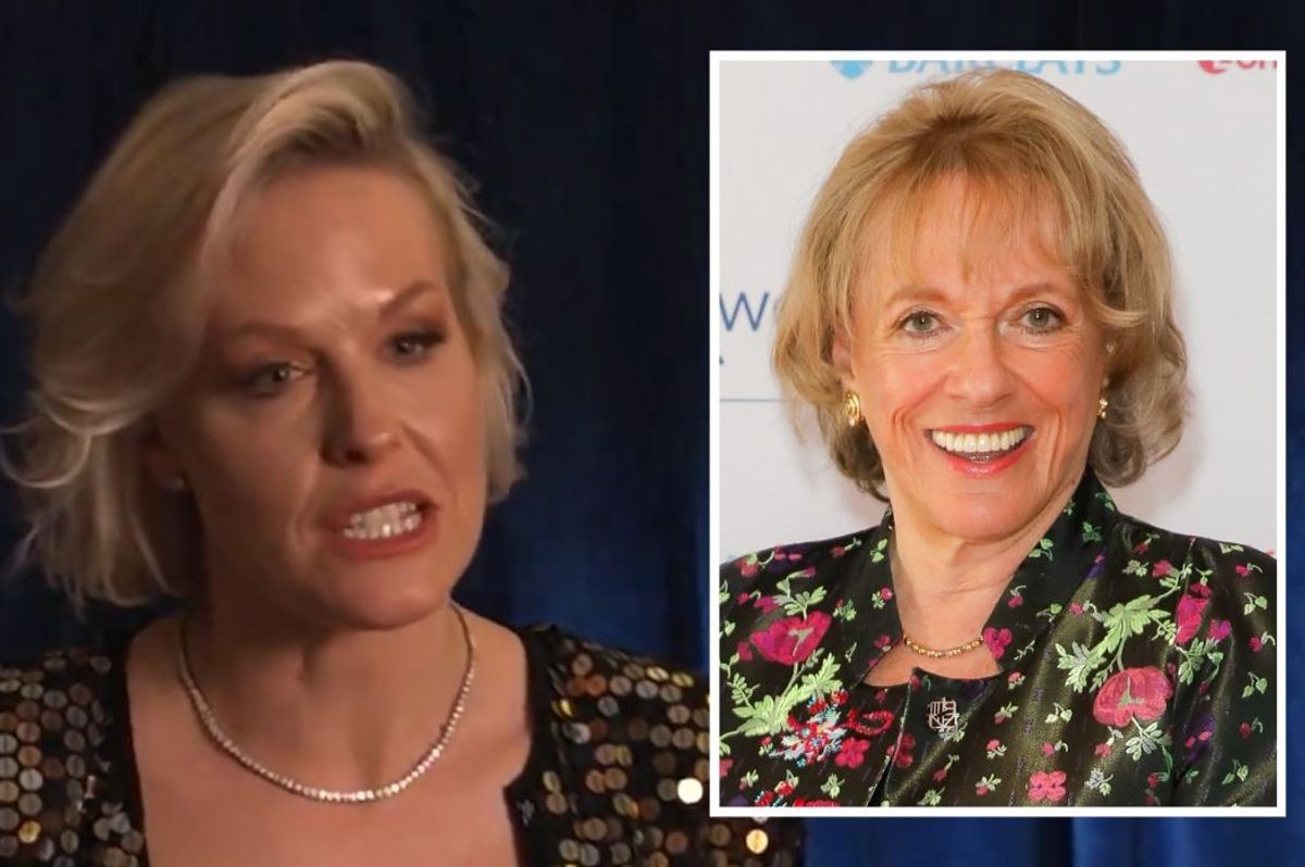 Rebecca Willcox and Esther Rantzen