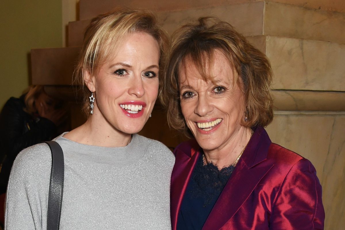Rebecca Willcox and Esther Rantzen