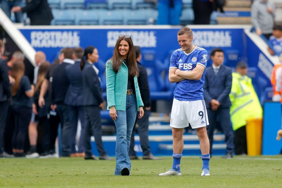 Rebekah and Jamie Vardy