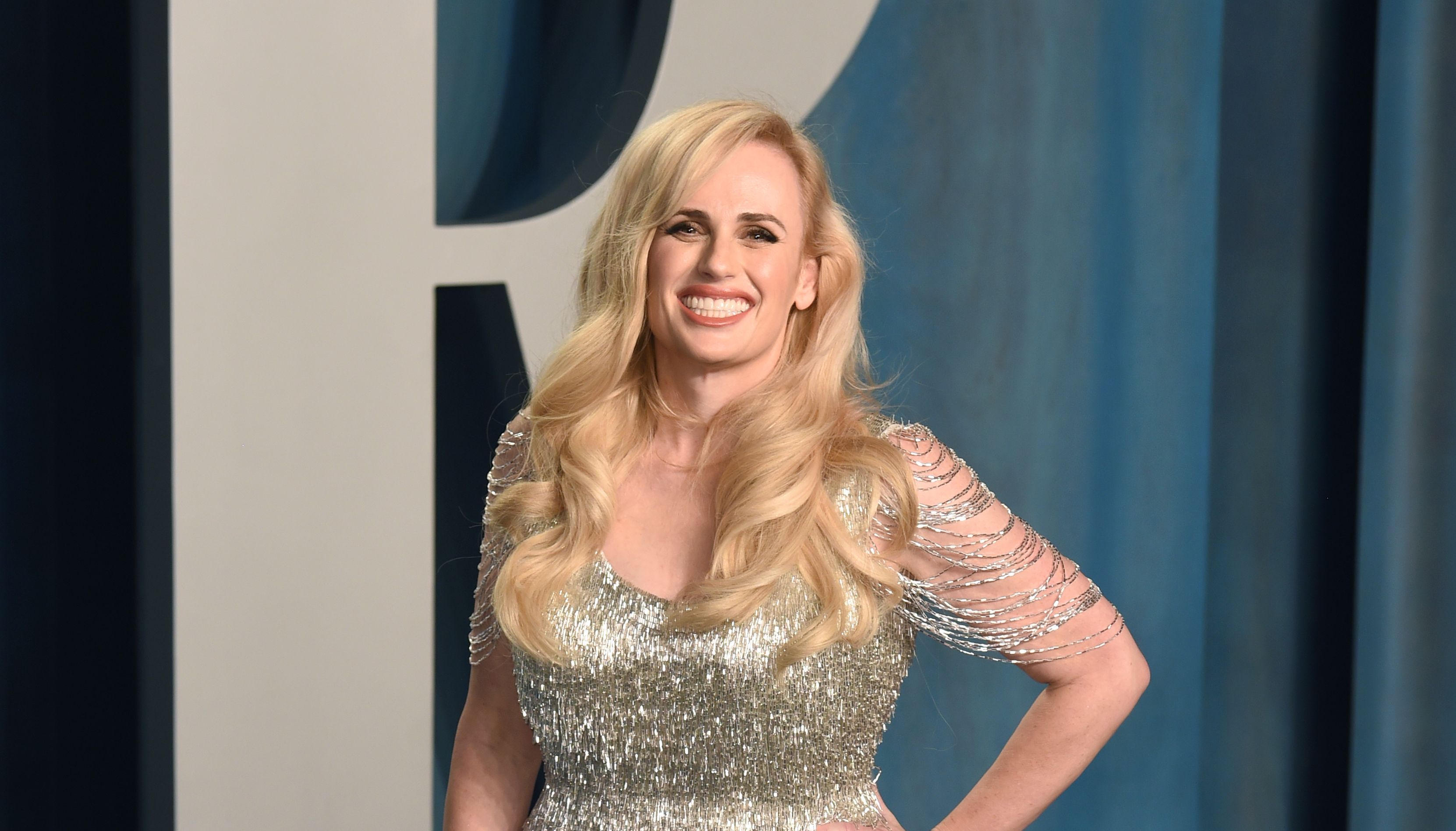 Rebel Wilson attending the Vanity Fair Oscar Party held at the Wallis Annenberg Center for the Performing Arts in Beverly Hills, Los Angeles, California, USA. Picture date: Sunday March 27, 2022.