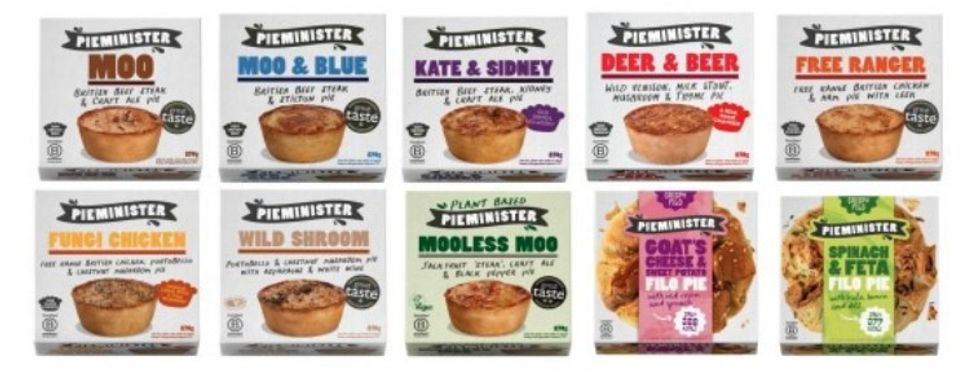 Recalled Pieminister pies