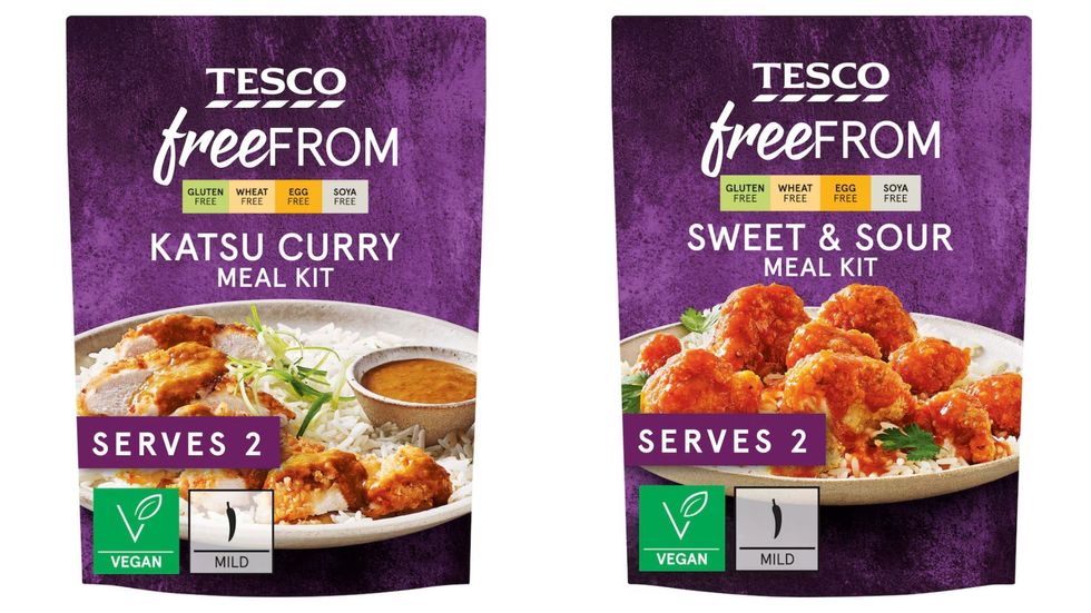 Recalled Tesco products