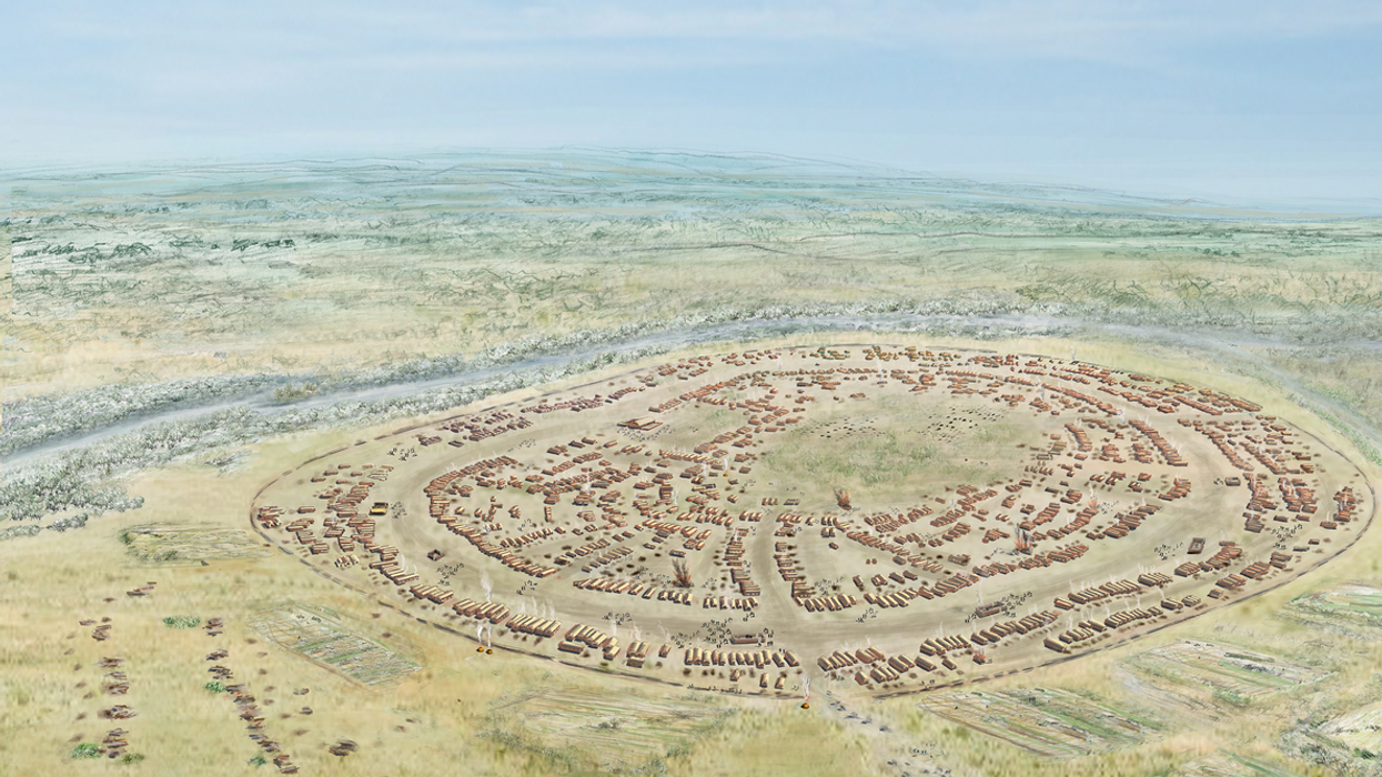 Reconstruction of the main occupation phase of the Cucuteni-Trypillia mega-site