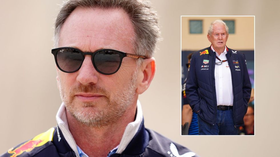 Red Bull Christian Horner Helmut Marko