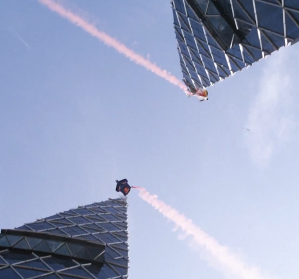Red Bull wingsuit athletes