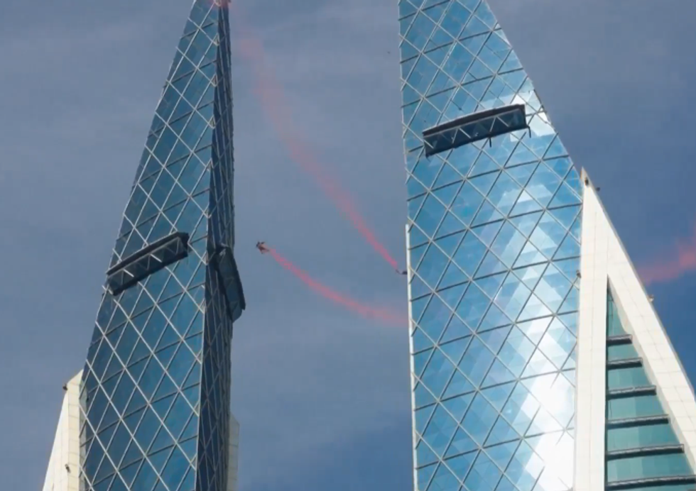 Red Bull wingsuit athletes