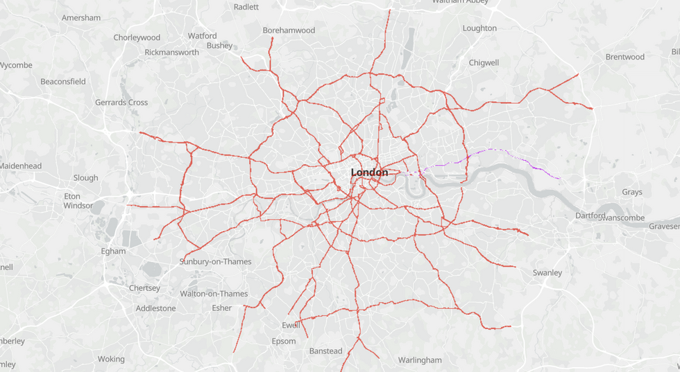 Red routes