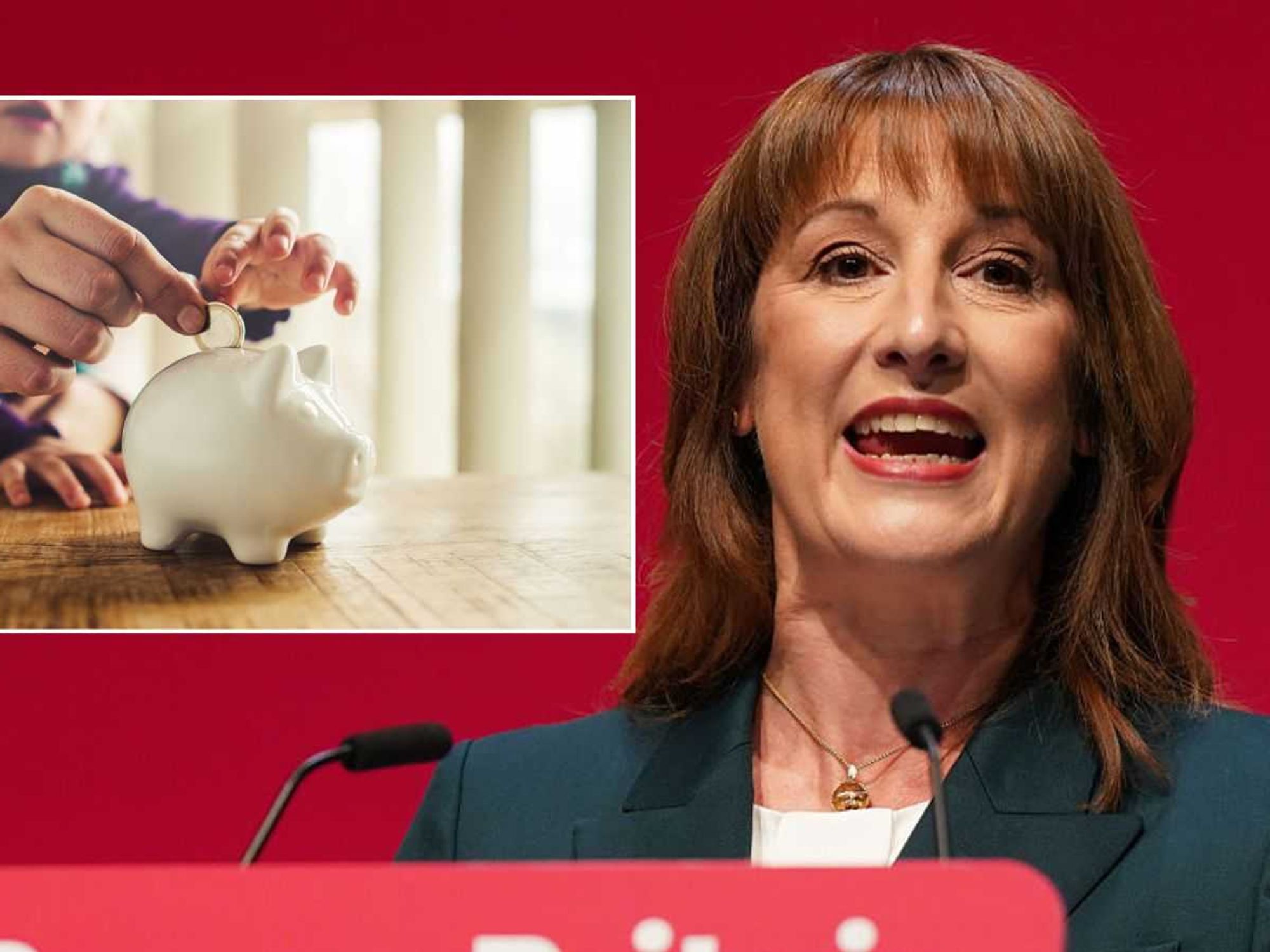 Reeves and a family saving money