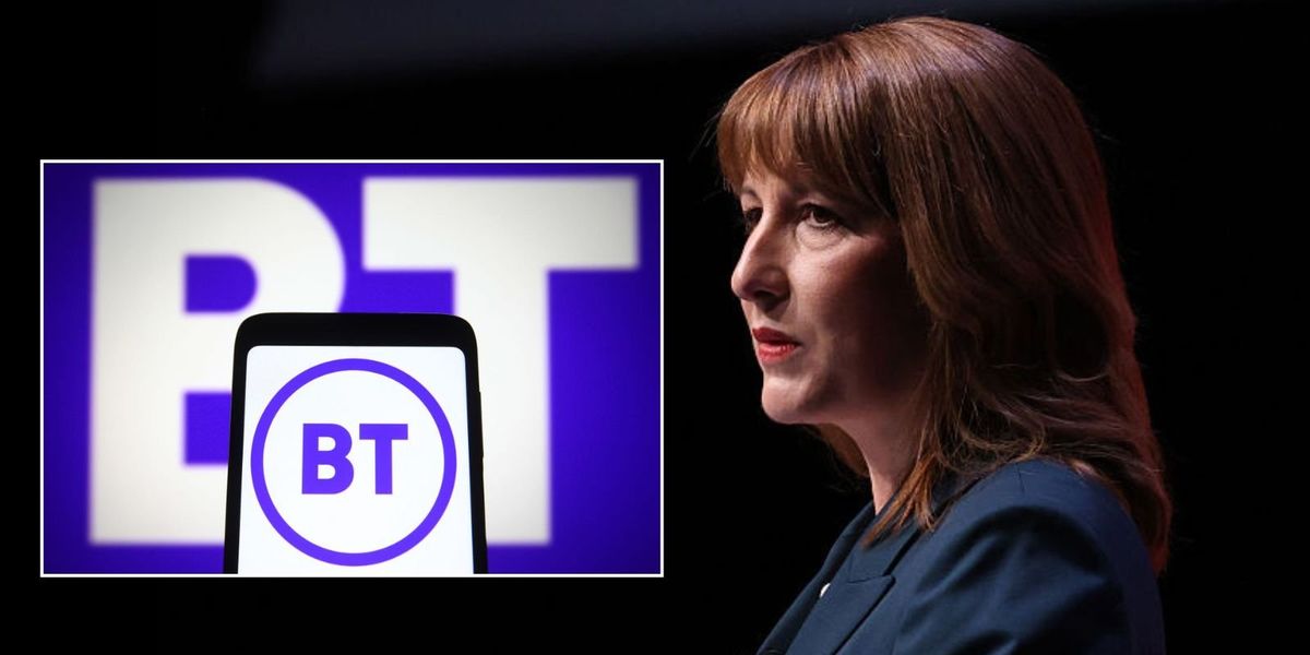 BT warns Rachel Reeves that Budget could kill infrastructure BT warns Rachel Reeves that Budget could kill infrastructure