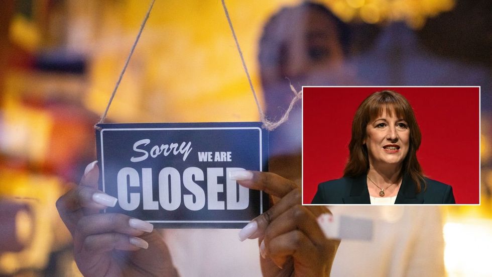 Reeves and closed shop sign