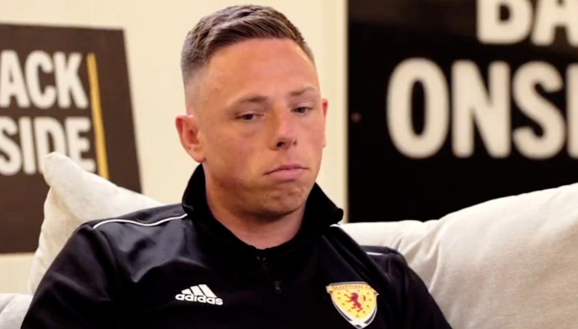 Referee Lloyd Wilson trusted Back Onside to help with his mental health