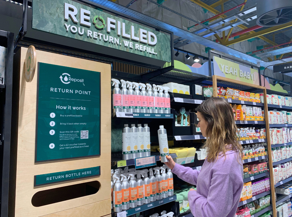 'Refilled' at Marks & Spencer