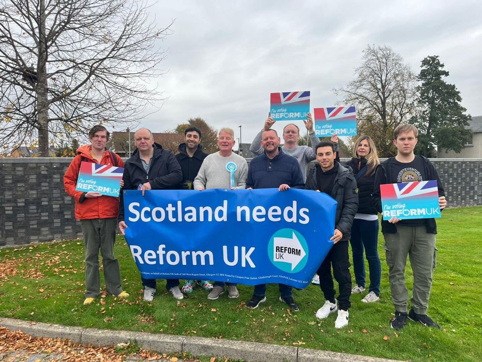 Reform candidates Scotland