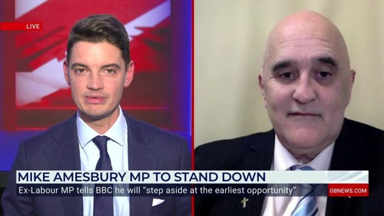 Watch extraordinary moment ex-Reform candidate who lost to Mike Amesbury suffers brutal GB News grilling: ‘No fence-sitting!’