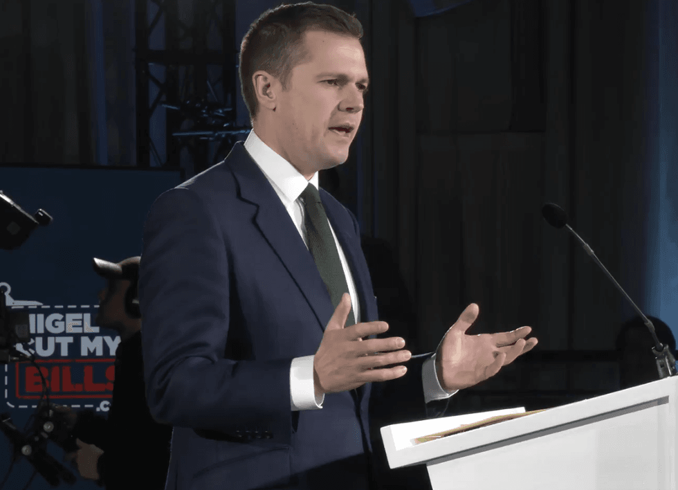 Reform's Treasury spokesman Robert Jenrick