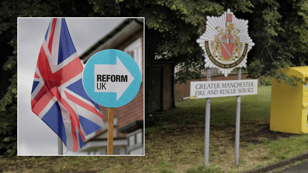Reform sign; GMFRS sign