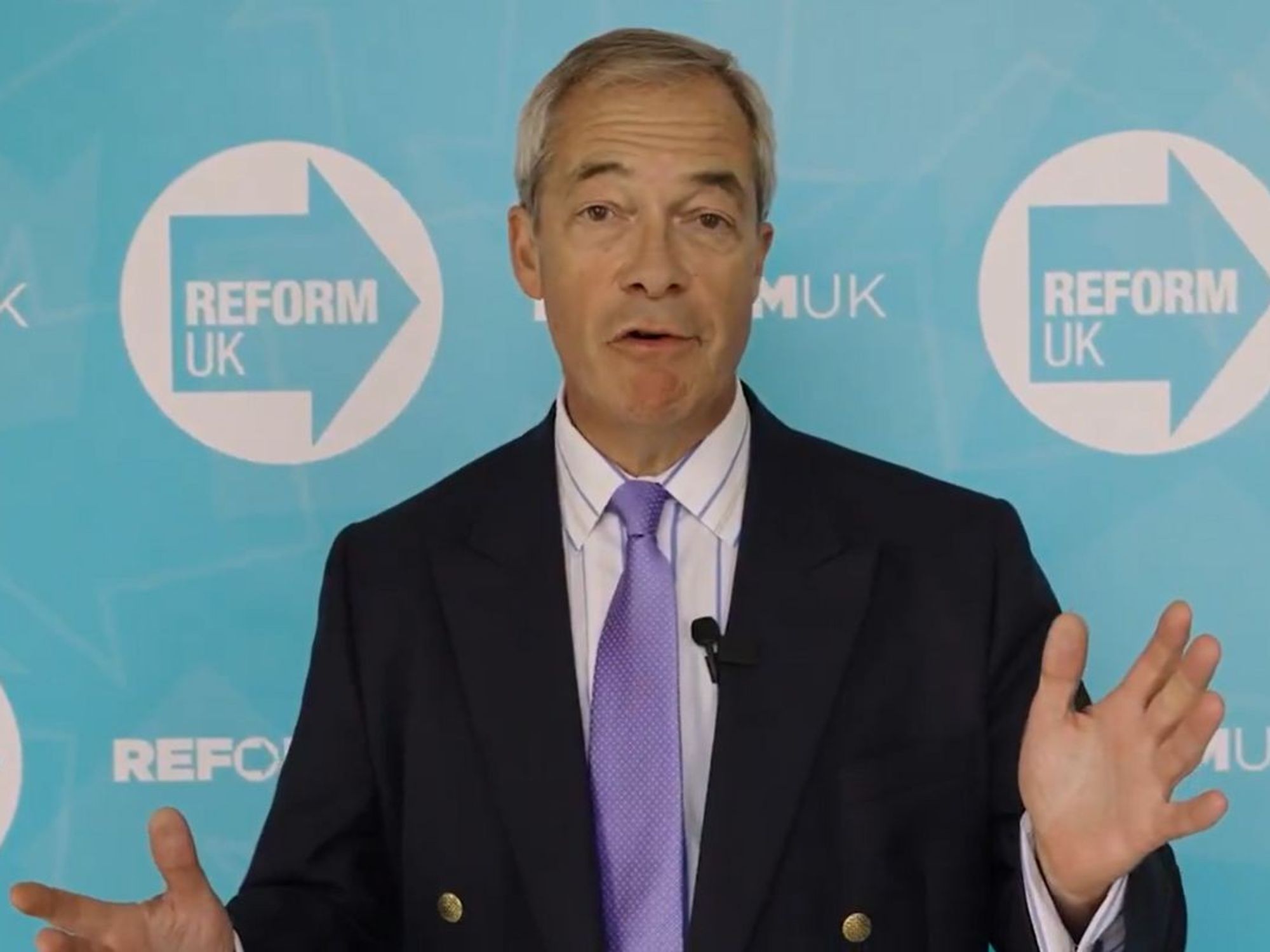 Reform UK leader Nigel Farage blasted Robert Jenrick
