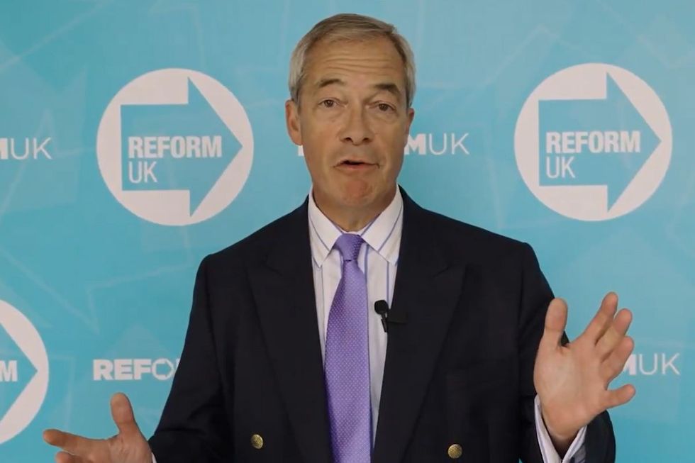 Reform UK leader Nigel Farage blasted Robert Jenrick