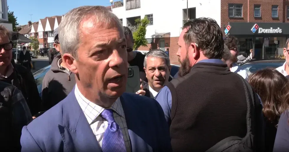 Reform UK leader Nigel Farage claimed he had received fresh intelligence about Iranians crossing the Channel