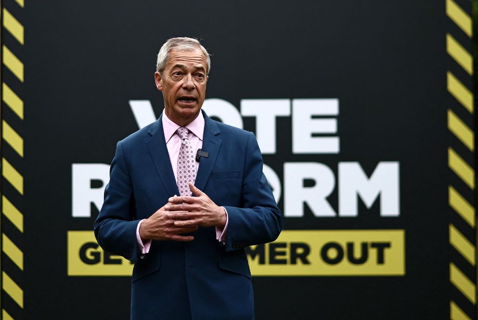 Reform UK leader Nigel Farage delivered his snap verdict on the social media ban