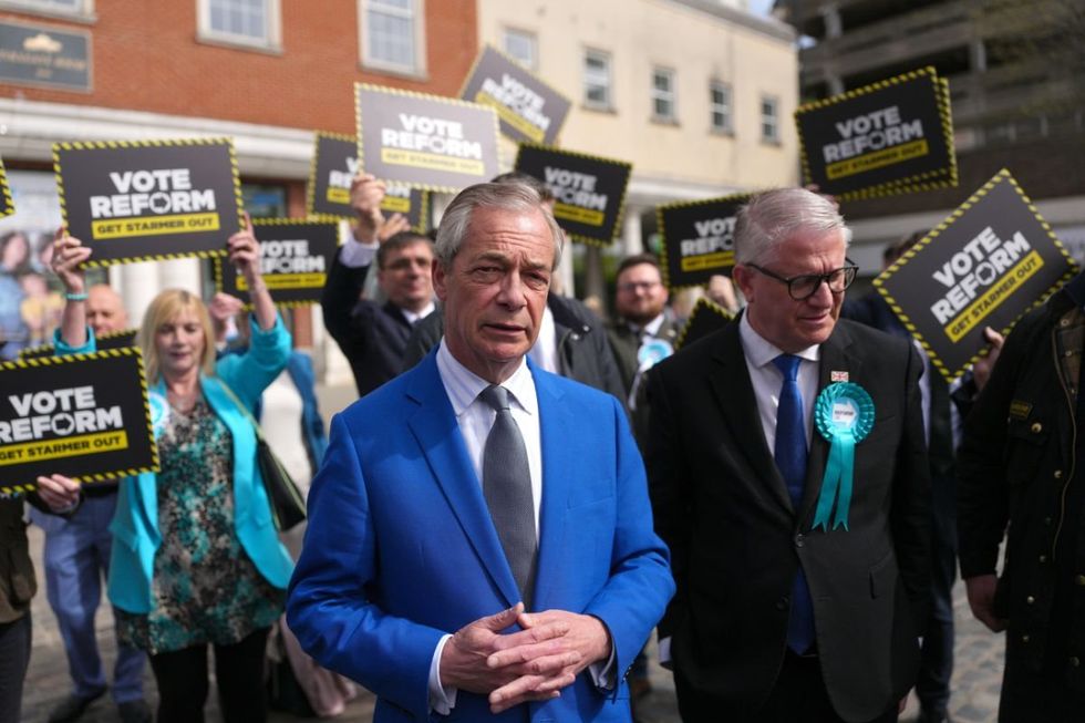 Reform UK leader Nigel Farage wants a snap general election