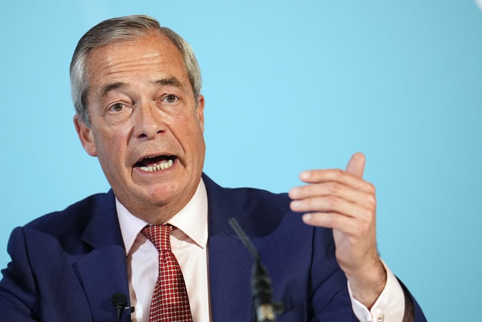 Reform UK Nigel Farage could face a united left-wing force at the next General Election