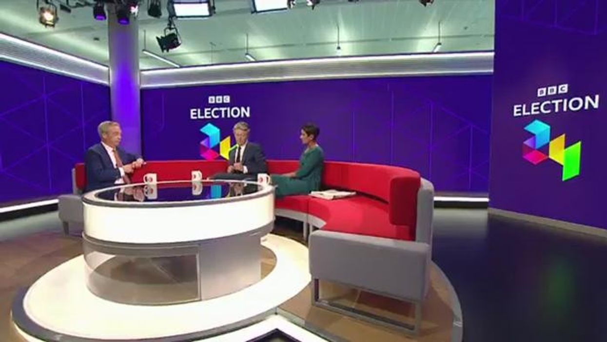 BBC accused of bias AGAIN as Naga Munchetty probes Nigel Farage for using 'inflammatory and divisive' language