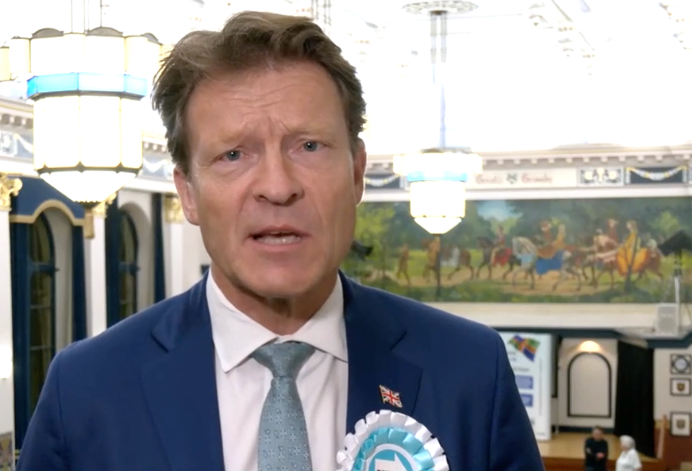 Reform UK's deputy leader Richard Tice