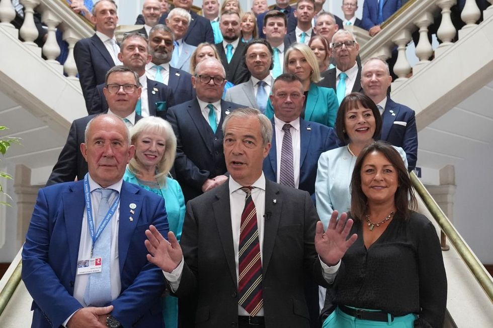 Reform UK's membership total stands at 268,703 on its live counter, just 12 months after overtaking the Tories on 131,680 on Boxing Day