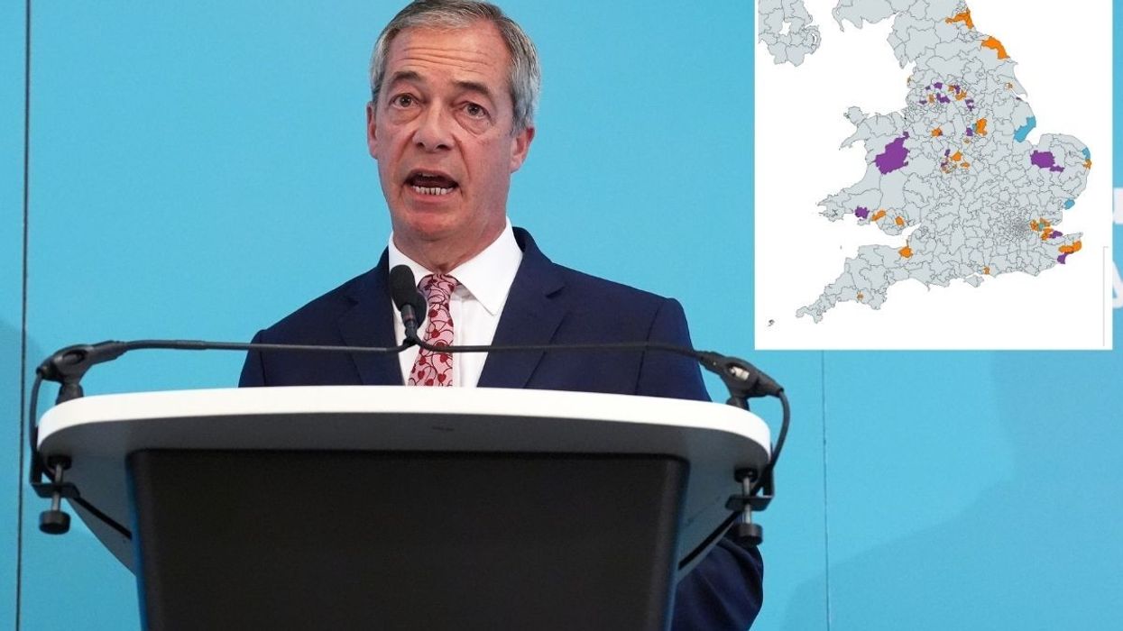 Reform UK’s targets revealed as Farage just six-points behind Labour in damning poll