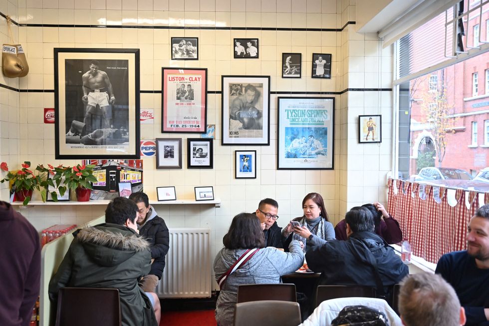 Regency Cafe interior