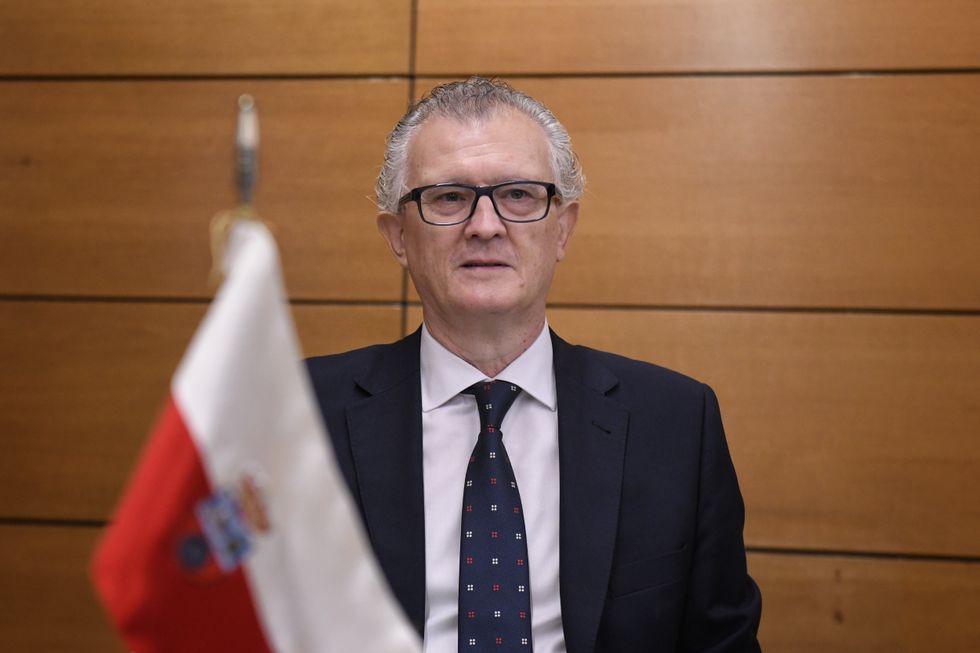 Regional health minister Juan Jose Pedre\u00f1o