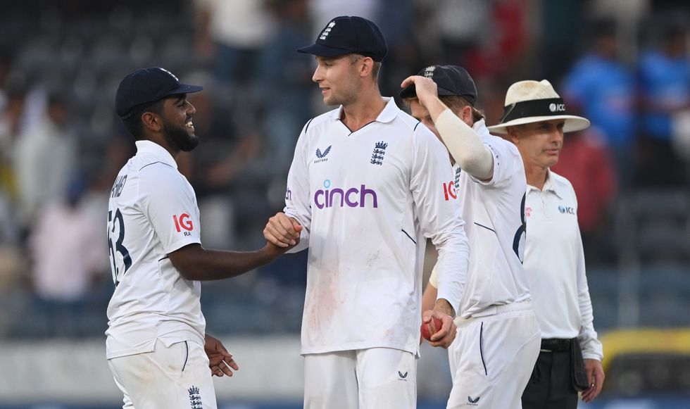 Rehan Ahmed and Tom Hartley