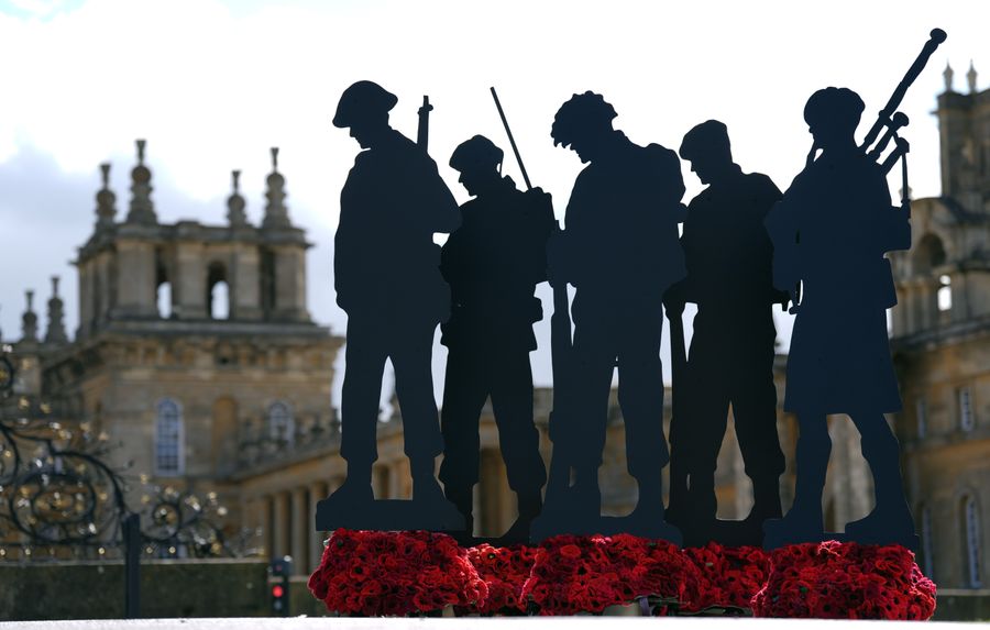 Remembrance memorial at Blenheim Palace