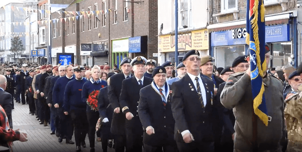 Remembrance service Dover