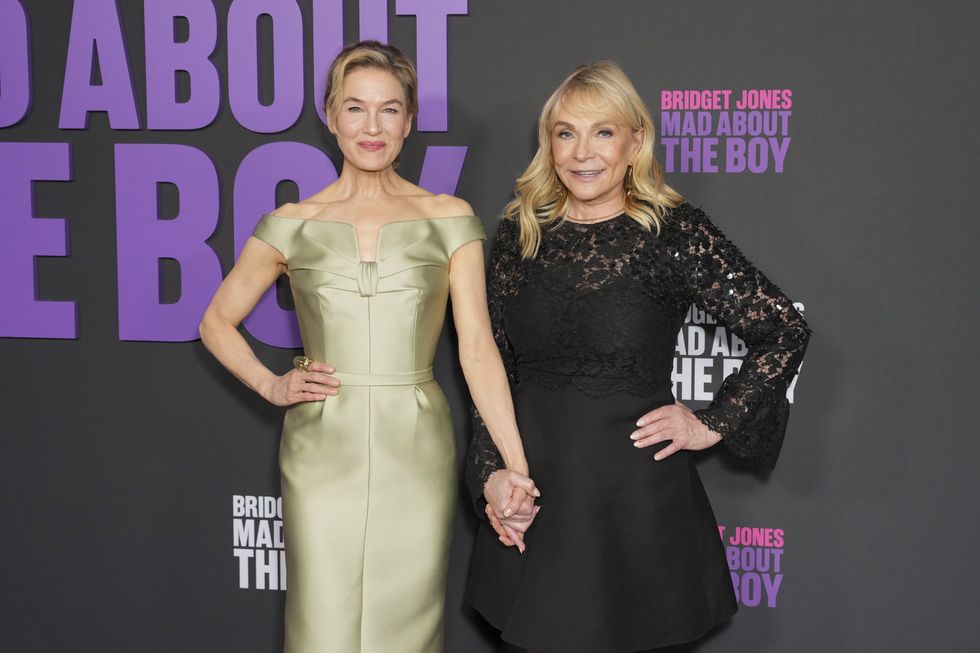 Ren\u00e9e Zellweger and Helen Fielding