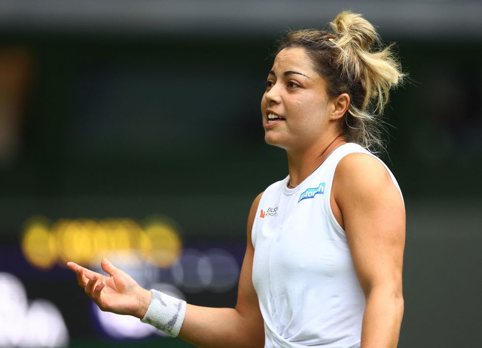 Renata Zarazua threatened an upset against Emma Raducanu