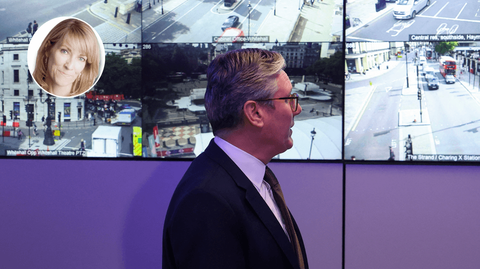 Renee Hoenderkamp (left), Keir Starmer (right)