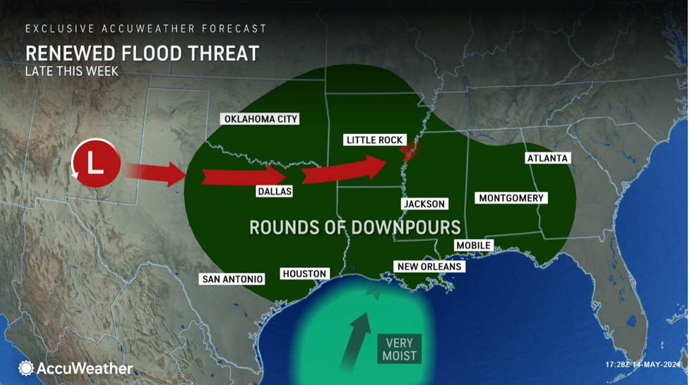 Renewed flood threat