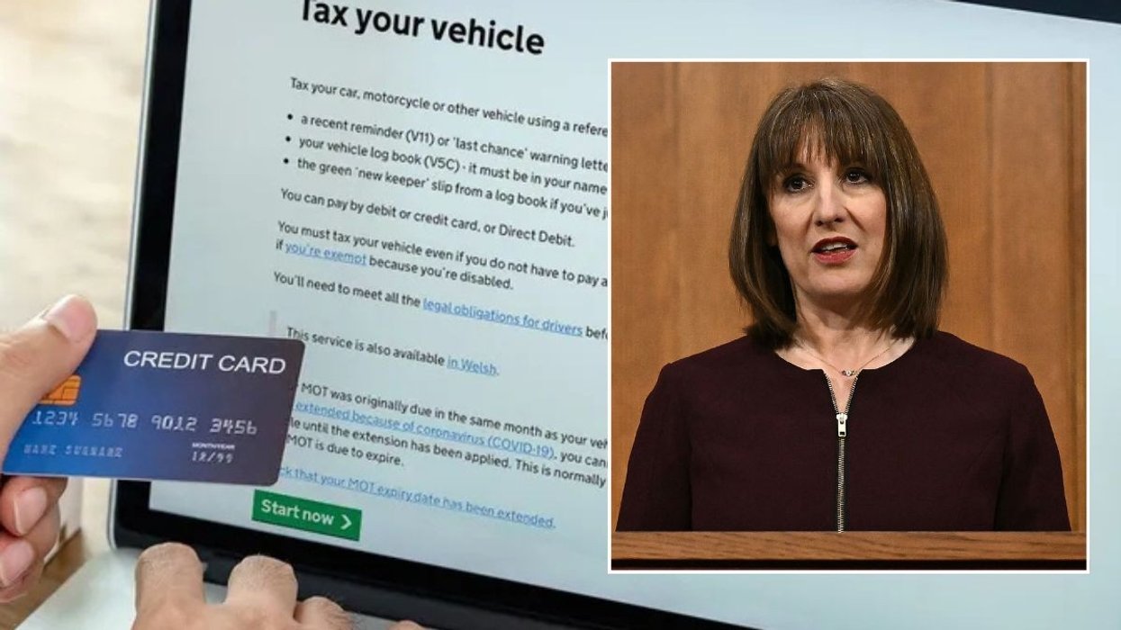 Renewing car tax and Chancellor Rachel Reeves