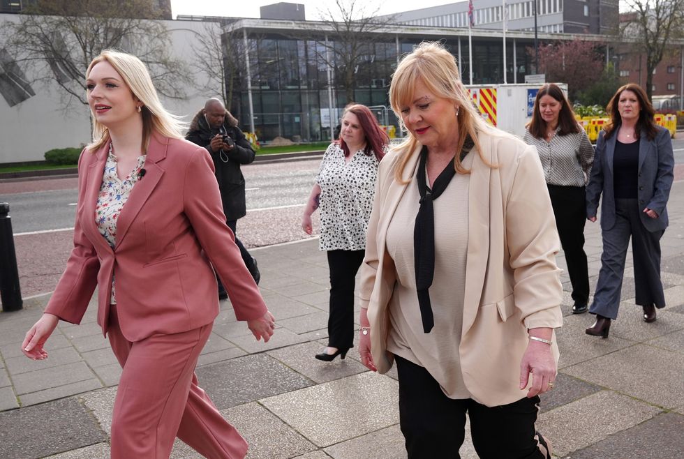 Renowned author JK Rowling said 'millions of women support' the nurses
