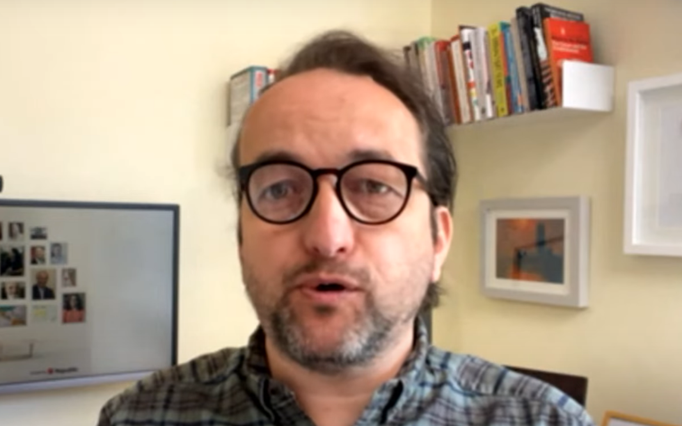 Republic leader Graham Smith during a previous appearance on GB News