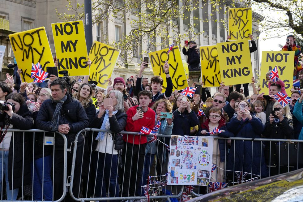 Republic protesters