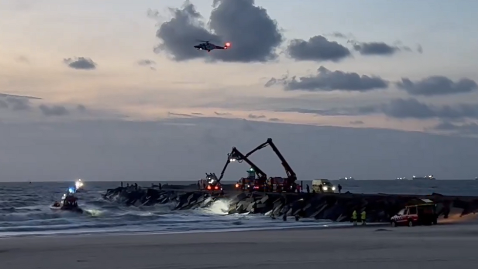 Rescue efforts in The Hague
